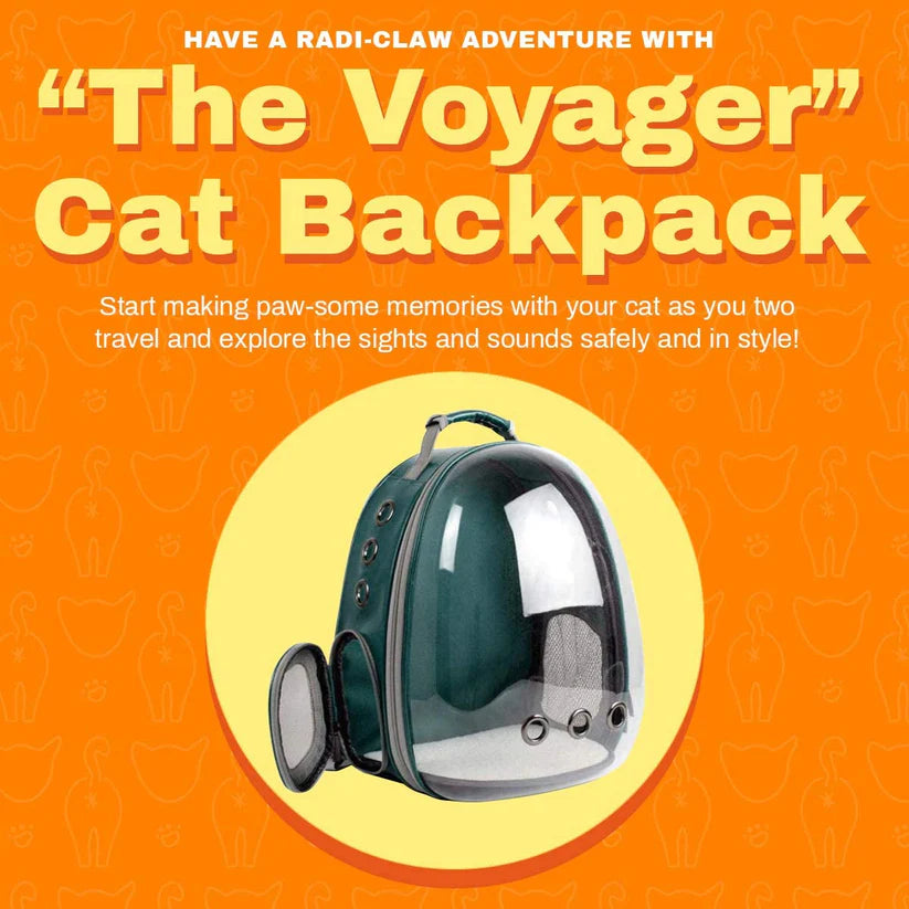 PAW-TIME™ Carrier Bag - Premium Transparent Bubble Capsule Pet Carriers for Small Cats, Kitten