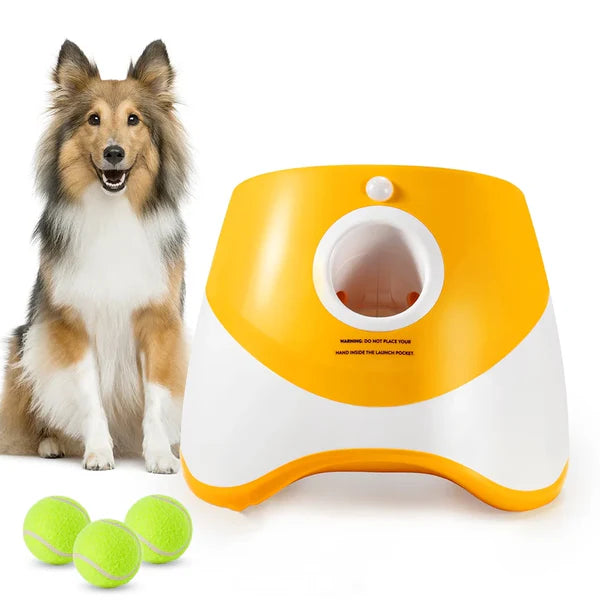 Automatic Throwing Machine Catapult for Dog Pet Toys Tennis Launcher Pet Ball Throw Device
